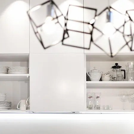 Cosy White Scandinavian By Houseys Apartment